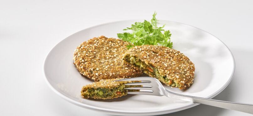 Uqb Quinoa Kale Burger 2