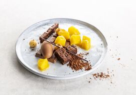 Mango Dessert Chocolade 324