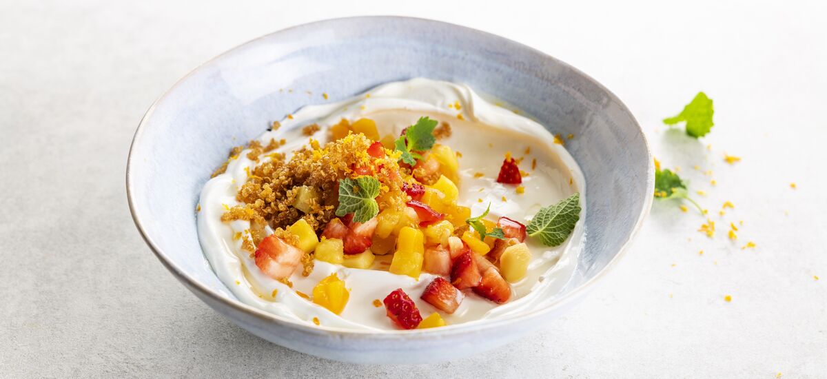 Fruitbrunoise Quinoa Yoghurt 308