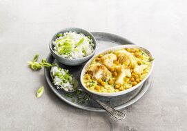 Bloemkool Kikkererwt Curry 279