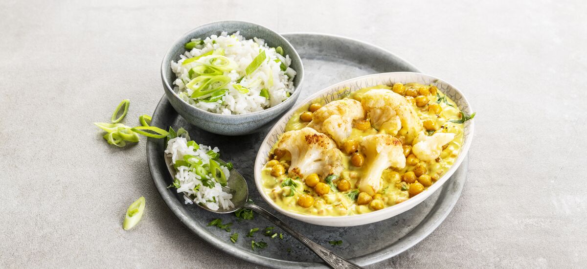 Bloemkool Kikkererwt Curry 279