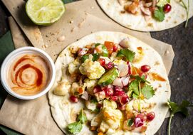 Soft Taco Met Spicy Ceviche Van Bloemkool 021