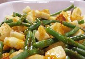 Groene Bonen Salade Met Harissa