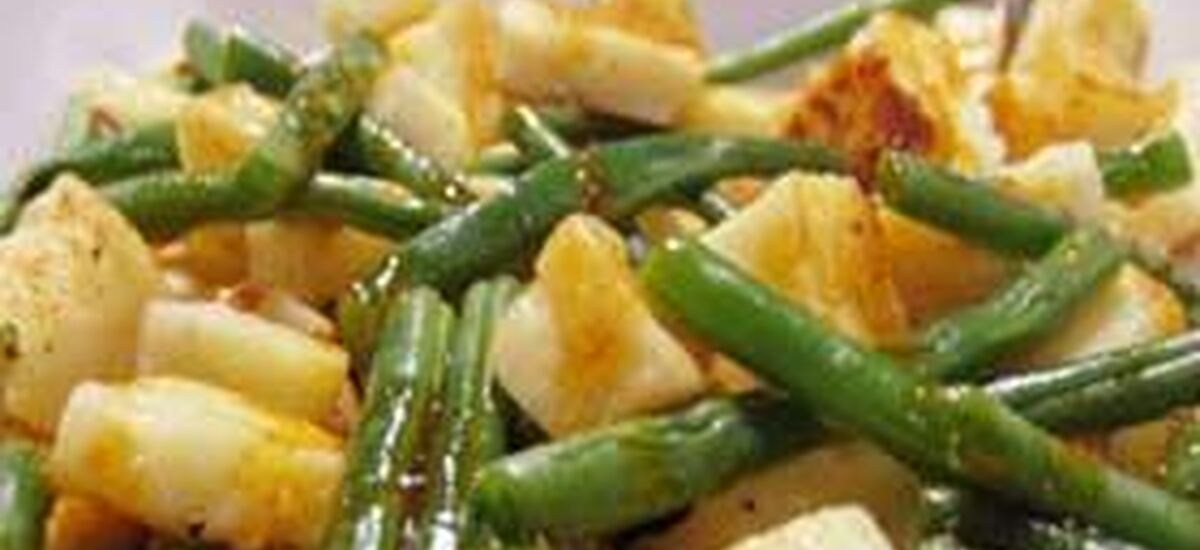 Groene Bonen Salade Met Harissa