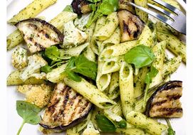 Dsc 4461 Pasta Chimichurri Met Geroosterde Groenten