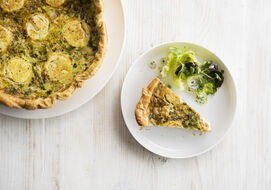Quiche Met Prei En Paksoi 2